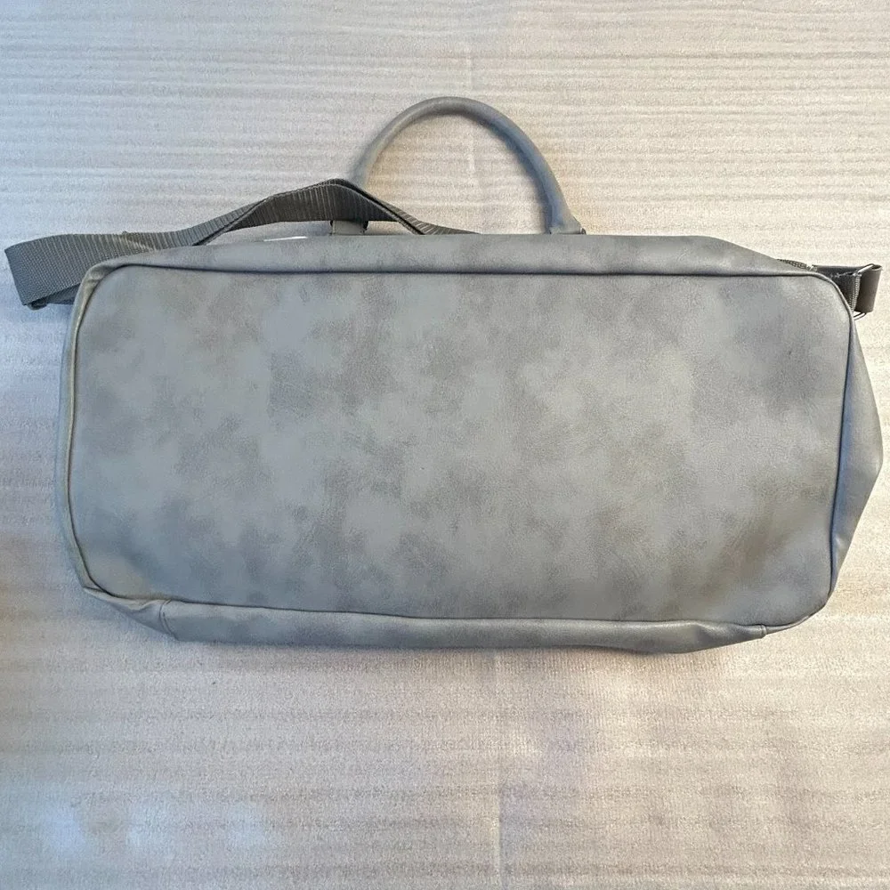 Ulta Striped Duffle Travel Bag w/Shoe Compartment